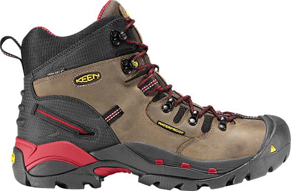 KEEN Men's Pittsburgh 6'' Waterproof Steel Toe Work Boots