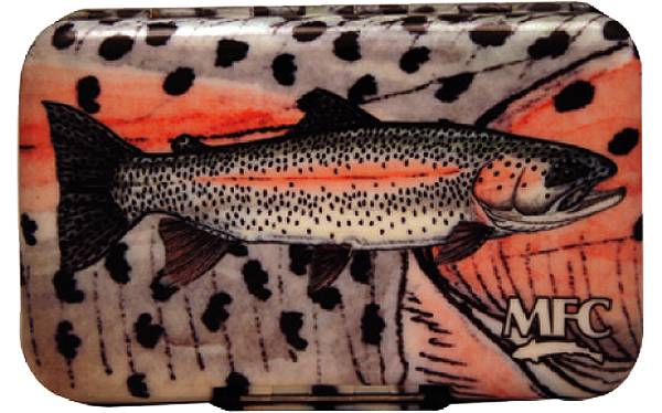 Montana Fly Company Currier's Rainbow Trout Fly Box with Optional Leaf
