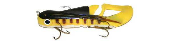 Musky Innovations Bull Dawg UV Reflex Series Swimbait - Regular Size