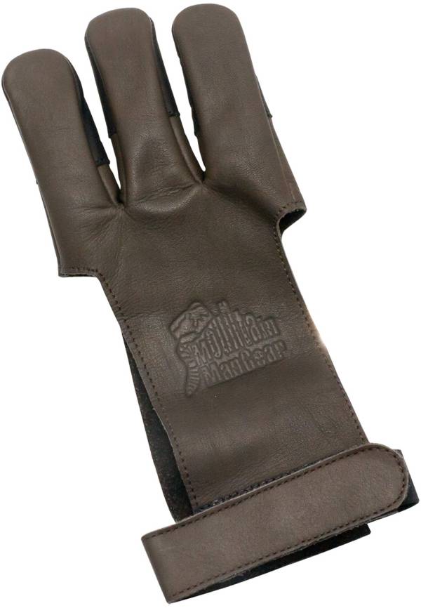 Mountain Man Brown Leather Shooting Glove