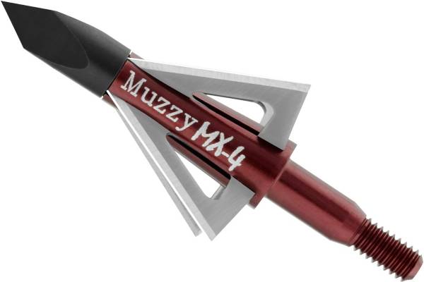 Muzzy MX-4 4-Blade Fixed Broadheads - 3 Pack