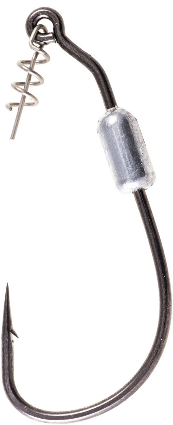 Owner TwistLOCK 3X Weighted Fish Hooks with Centering Pin