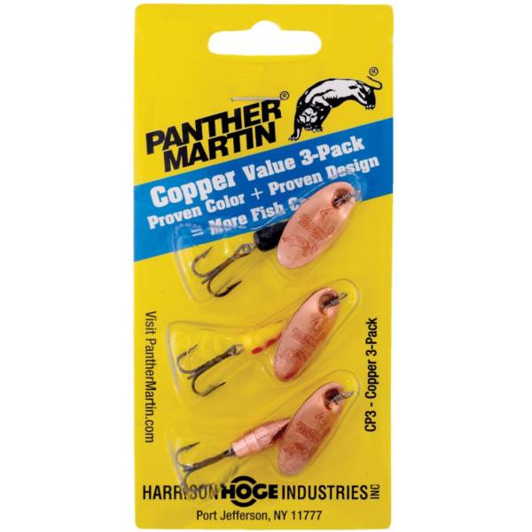 Panther Martin Copper Spinners - 3 Pack product image