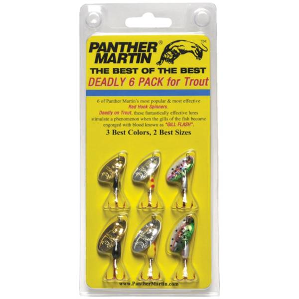 Panther Martin Best of the Best Trout Spinners – 6 Pack product image