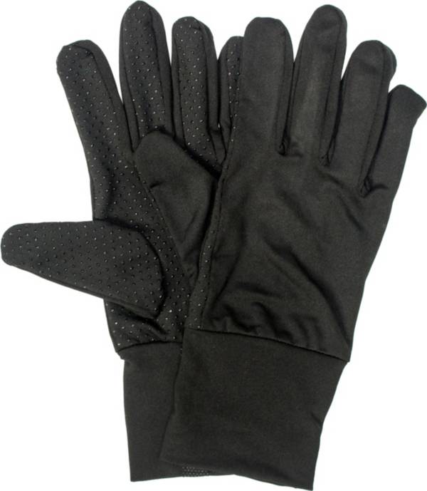 QuietWear Men's Non-Slip Spandex Gloves