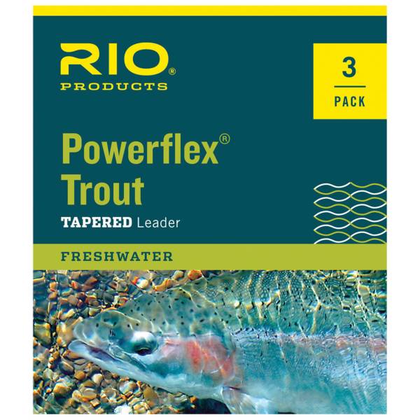 RIO Powerflex 7.5 ft. Trout Leader  - 3 Pack product image