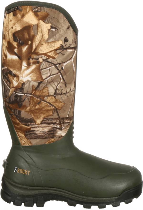 Rocky Men's Core Rubber Realtree Xtra Waterproof 1000g Hunting Boots