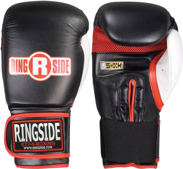 Red/Black Ringside Boxing Apex Fitness Bag Gloves 