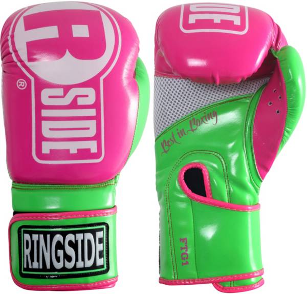Red/Black Ringside Boxing Apex Fitness Bag Gloves 