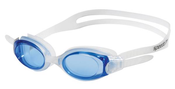 Speedo Fitness Blue Hydrosity Swim Goggles Silicone Soft Flexible 7500633 for sale online 