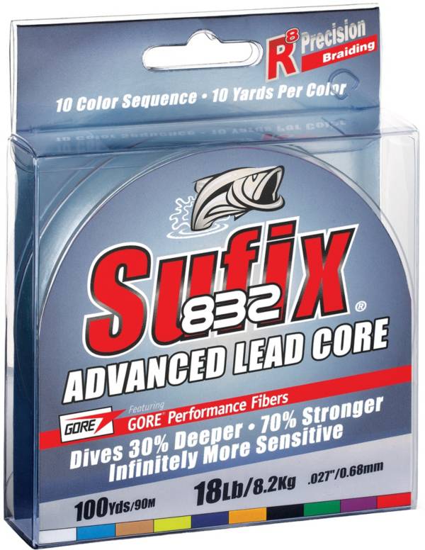 Sufix 832 Advanced Lead Core Monofilament Fishing Line