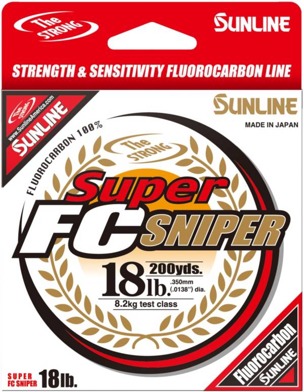 Sunline Super Fc Sniper Fluorocarbon Fishing Line 660 Yards Select Lb Test 