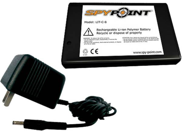 Spypoint Rechargeable Lithium Battery with AC Charger