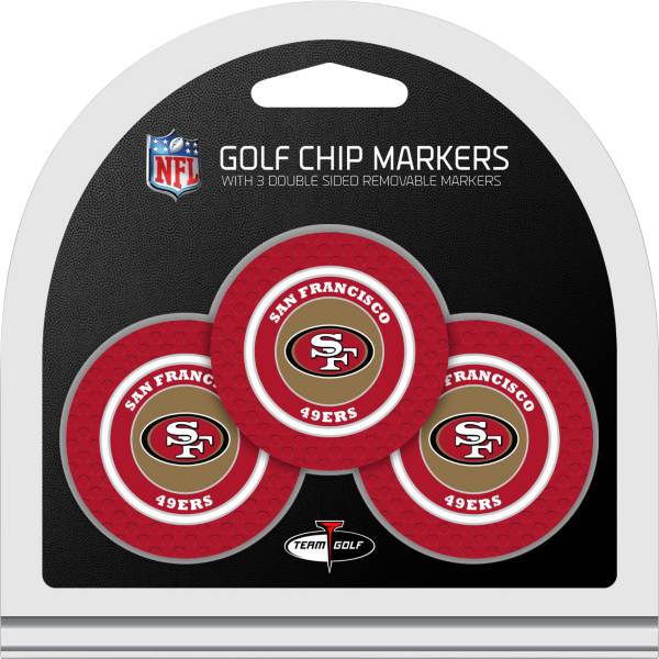 Team Golf San Francisco 49ers Golf Chips - 3 Pack product image