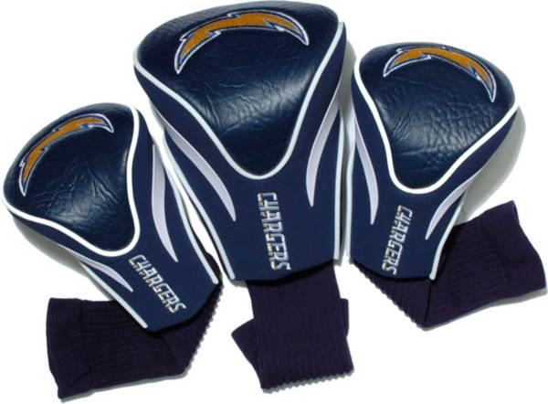 Team Golf Los Angeles Chargers 3-Pack Contour Headcovers