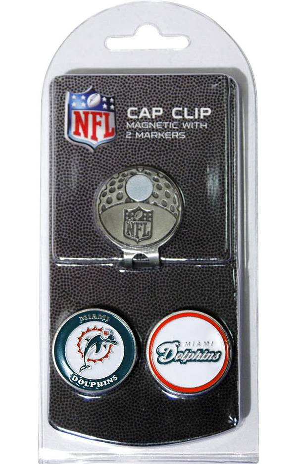 Team Golf Miami Dolphins Two-Marker Cap Clip