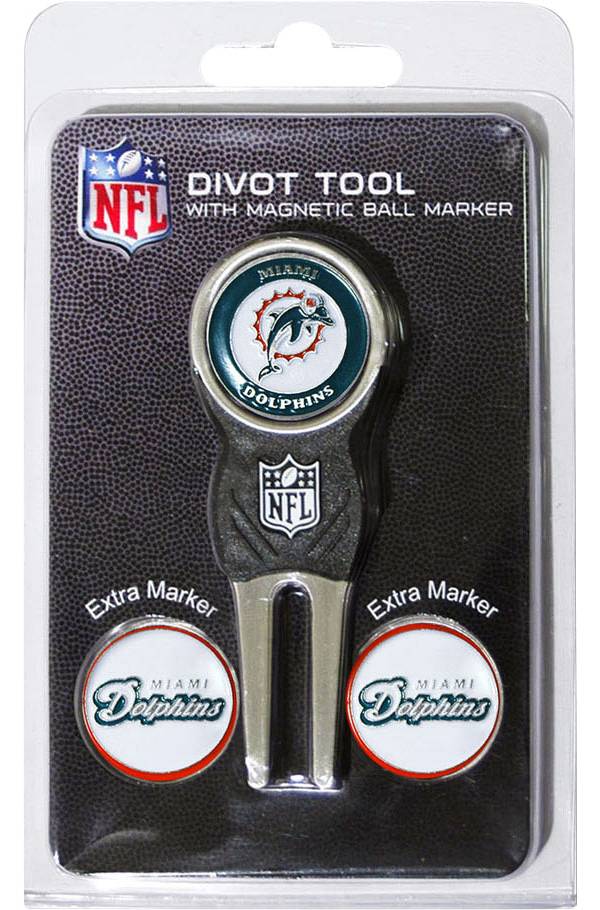 Team Golf Miami Dolphins Divot Tool and Marker Set