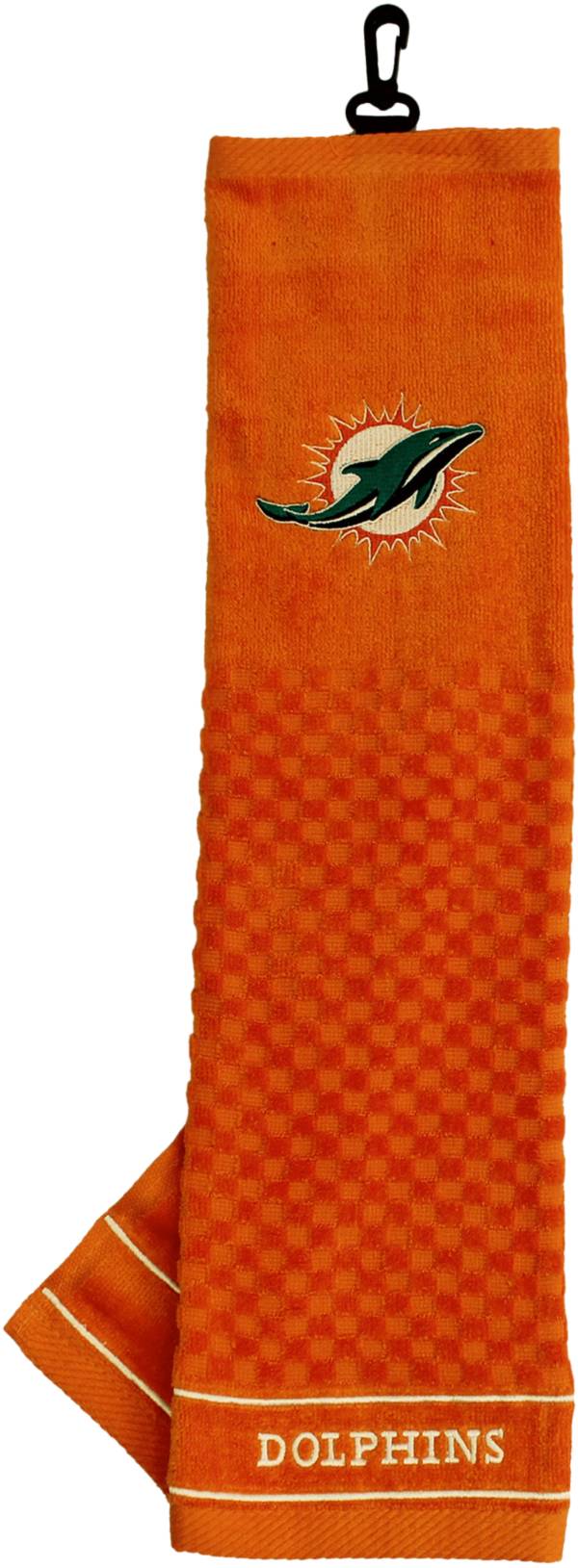 Team Golf Miami Dolphins Embroidered Golf Towel