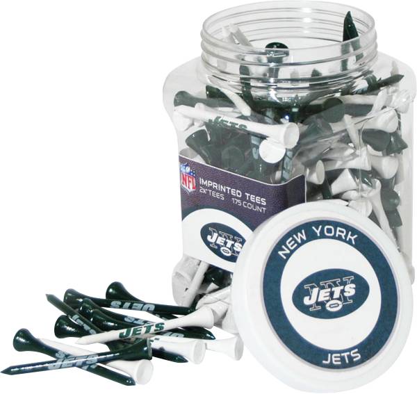 Team Golf New York Jets 175 Count Golf Tee Jar