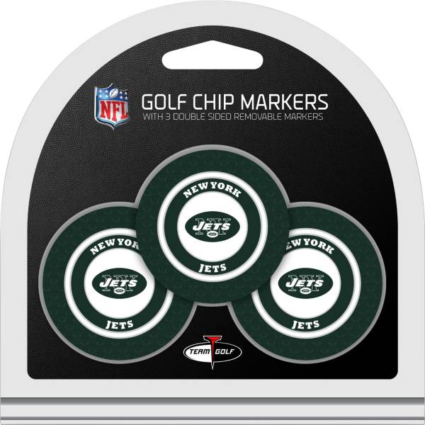 Team Golf New York Jets Poker Chips Ball Markers - 3-Pack product image