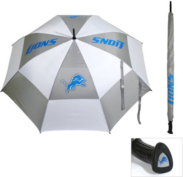 Team Golf Detroit Lions 62” Double Canopy Umbrella