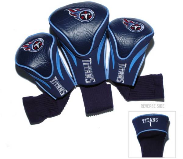 Team Golf Tennessee Titans 3-Pack Contour Headcovers