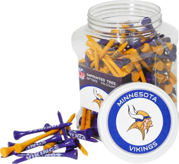 Team Golf Minnesota Vikings 175 Count Golf Tee Jar