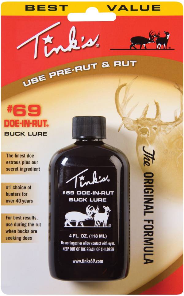 Tink's #69 Doe-In-Rut Buck Lure - 4 oz