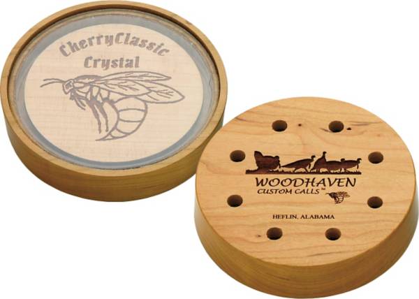 WoodHaven Custom Calls Cherry Classic Crystal Pot Turkey Call