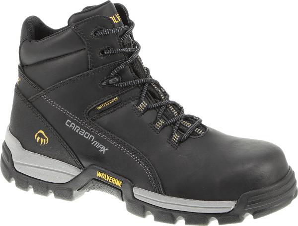Wolverine Men's Tarmac Reflective 6'' Waterproof Composite Toe Work Boots