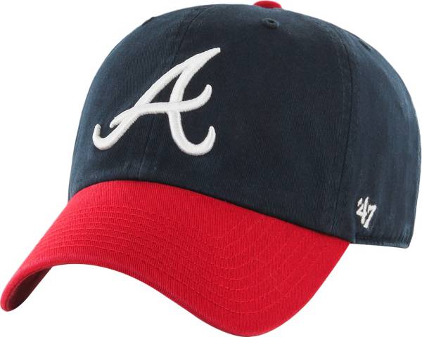 ‘47 Men's Atlanta Braves Navy Clean Up Adjustable Hat product image