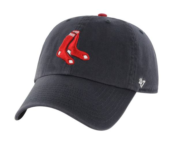 ‘47 Men's Boston Red Sox Navy Clean Up Adjustable Hat