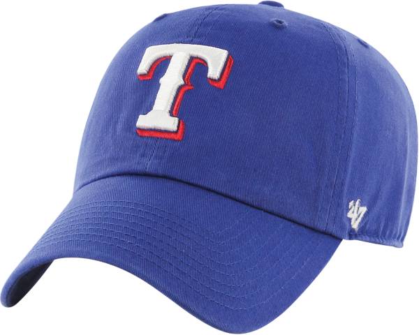 ‘47 Men's Texas Rangers Royal Clean Up Adjustable Hat