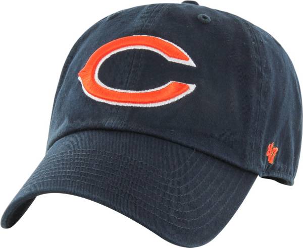 '47 Men's Chicago Bears Clean Up Adjustable Navy Hat