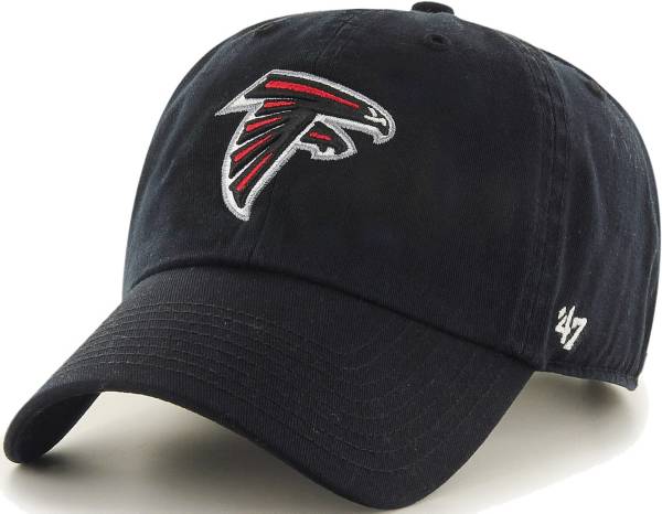'47 Men's Atlanta Falcons Black Clean Up Adjustable Hat product image