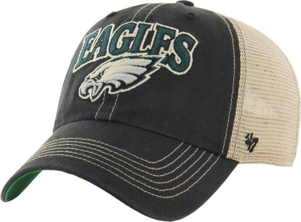 '47 Men's Philadelphia Eagles Vintage Tuscaloosa Black Adjustable Hat