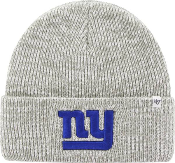 '47 Men's New York Giants Brain Freeze Grey Knit Beanie