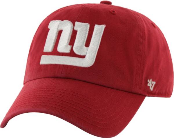 '47 Men's New York Giants Clean Up Red Adjustable Hat product image
