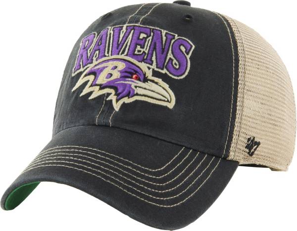 '47 Men's Baltimore Ravens Vintage Tuscaloosa Black Adjustable Hat