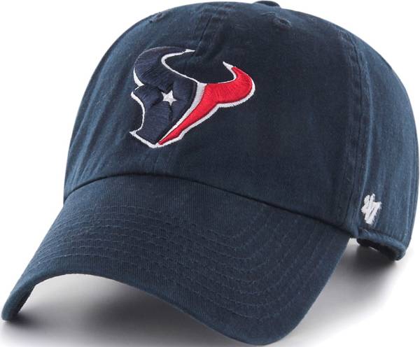 '47 Men's Houston Texans Navy Clean Up Adjustable Hat product image