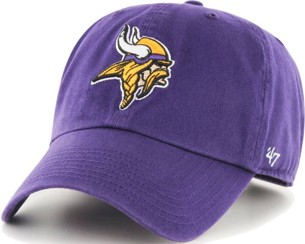 '47 Men's Minnesota Vikings Purple Clean Up Adjustable Hat product image