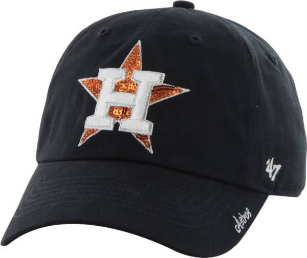 '47 Women's Houston Astros Sparkle Navy Adjustable Hat