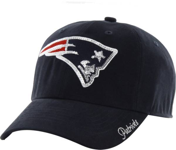 '47 Women's New England Patriots Sparkle Logo Navy Adjustable Hat