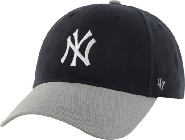 '47 Youth New York Yankees Short Stack MVP Navy/Grey Adjustable Hat