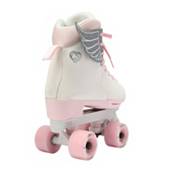 Circle Society Girls' Classic Pink Vanilla Quad Roller Skates product image