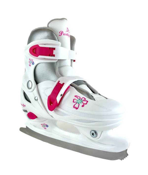 American Athletic Shoe Girl's Party Adjustable Figure Skates 