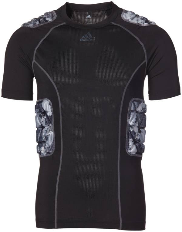 adidas Adult Padded techfit Camo Football Shirt