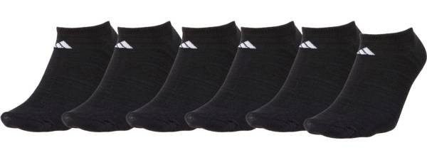 adidas Men's Superlite II No Show Socks - 6 Pack