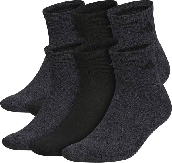 adidas Men's Athletic Quarter Socks - 6 Pack