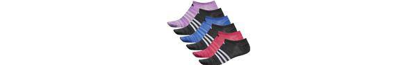 adidas Women's Superlite II No Show Athletic Socks - 6 Pack